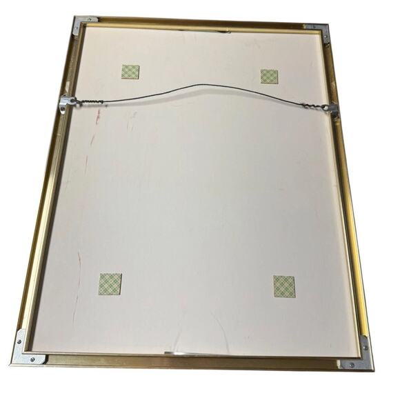 Mary Lou Goertzen Wildflower Bouquet Art Print Framed Vintage Floral Cottage - Picture 11 of 11